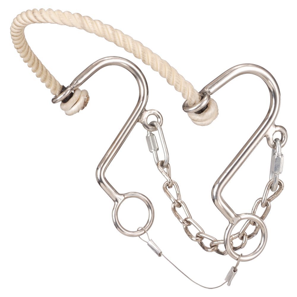 Horse S Hackamore Bitless Rope Noseband