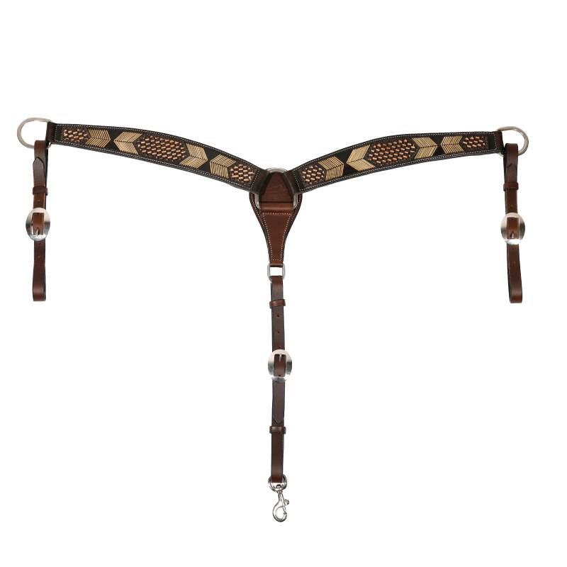 PC Breast Collar 1 3/4” Tapered Arrowhead