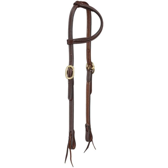 One Ear Headstall Harness Leather Stitched 42-1862-0-0