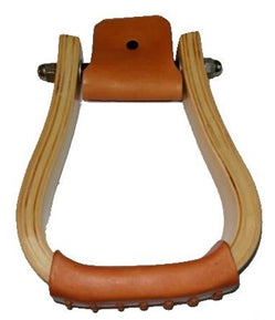 Wooden Visalia Stirrups