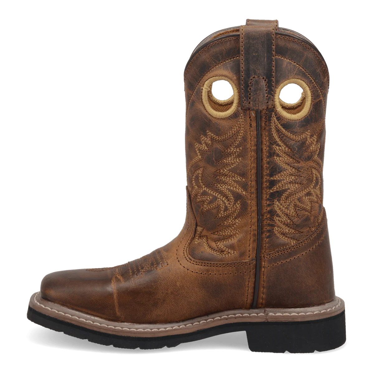 DPC2932 Brown Dist Amarillo Childrens Boots