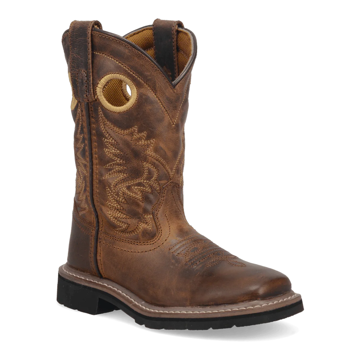 DPC2932 Brown Dist Amarillo Childrens Boots