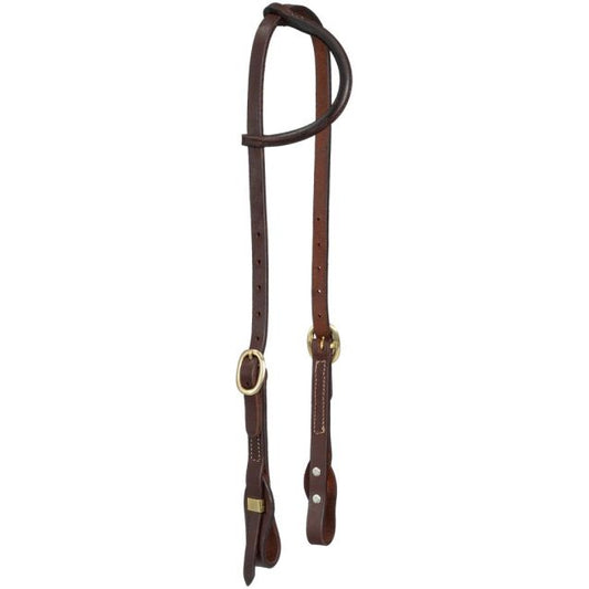 1 Ear Quick Change Headstall Brass  42-1882-0-0