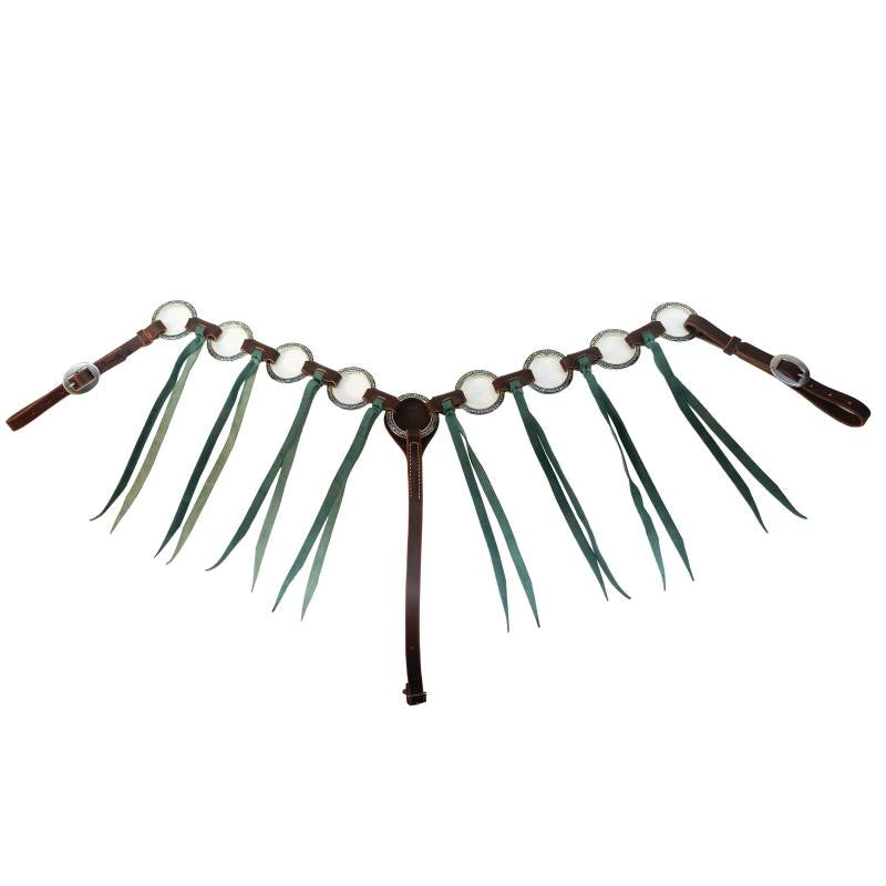 Ring Breast Collar with Tassels