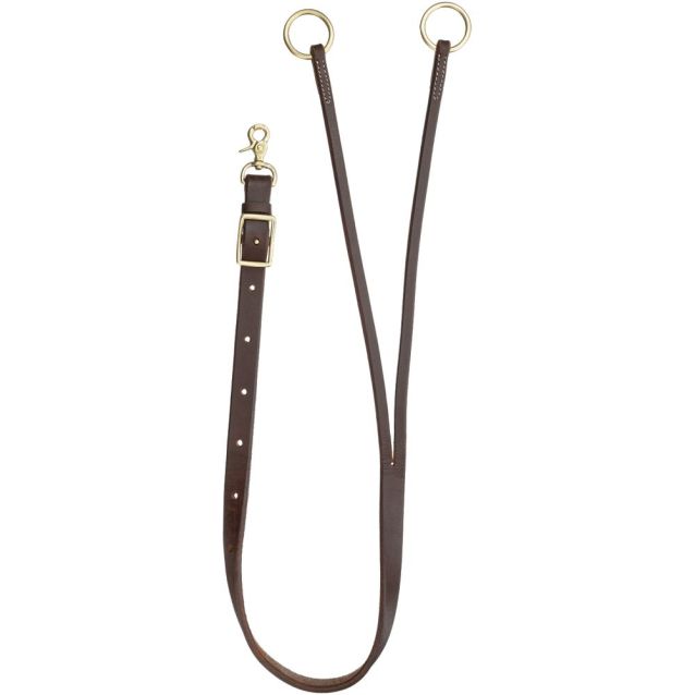 Training Forks Leather Brass Hardware 53-4281-0-0