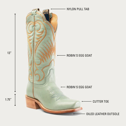 Hyer Women’s Leawood Boots Robins Egg