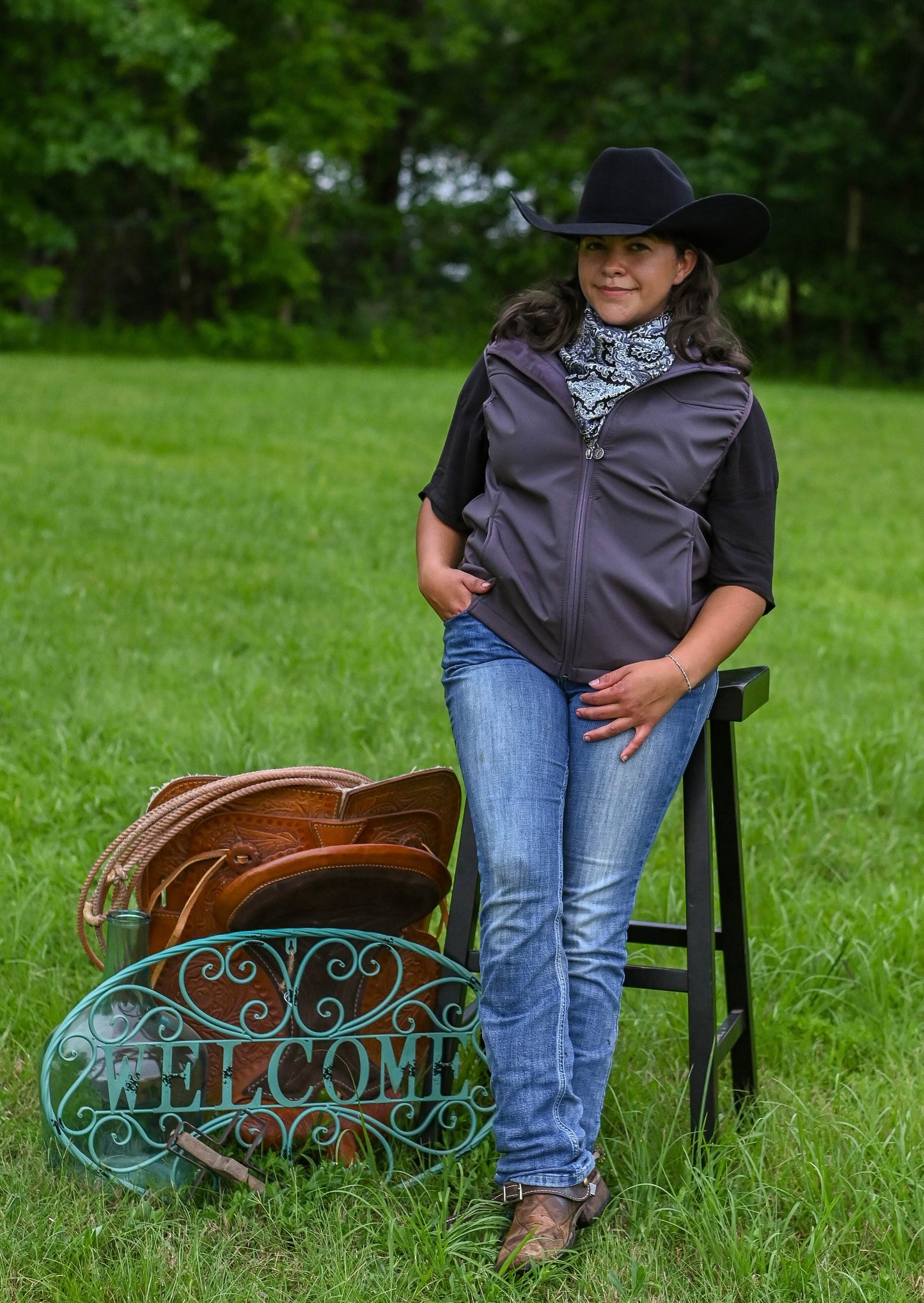 Wyoming Wear Laminated Ashley Vest