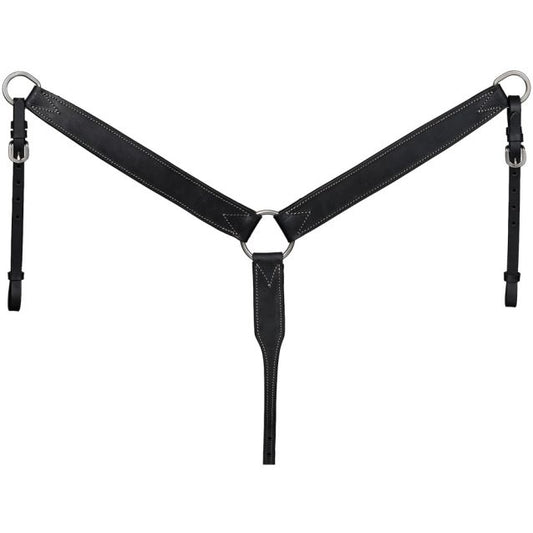 Black Harness Leather Breast Collar 41-1850-2-0