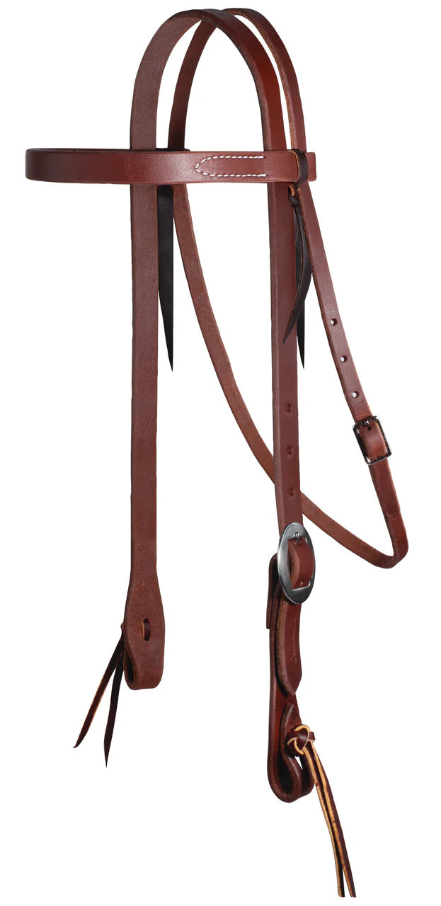 Professional Choice Ranch 3/4in Pineapple Knot Browband Headstall RH5B 1 3/4