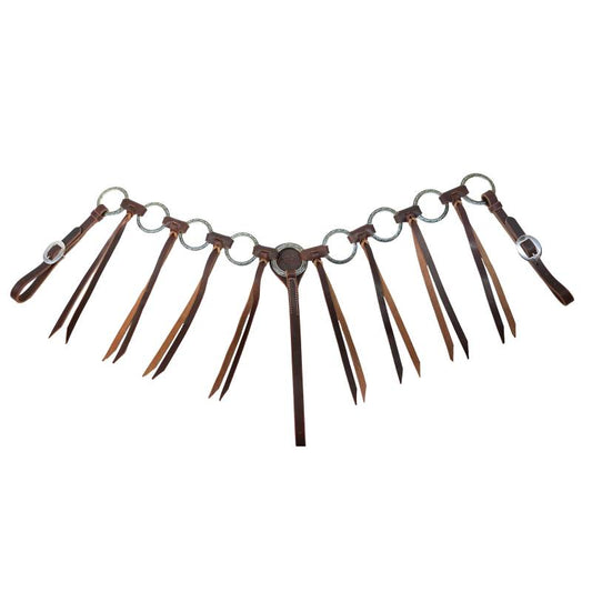 Ring Breast Collar with Tassels
