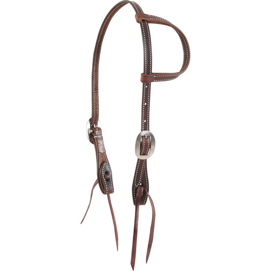 1 Ear Gag Headstall Choc
