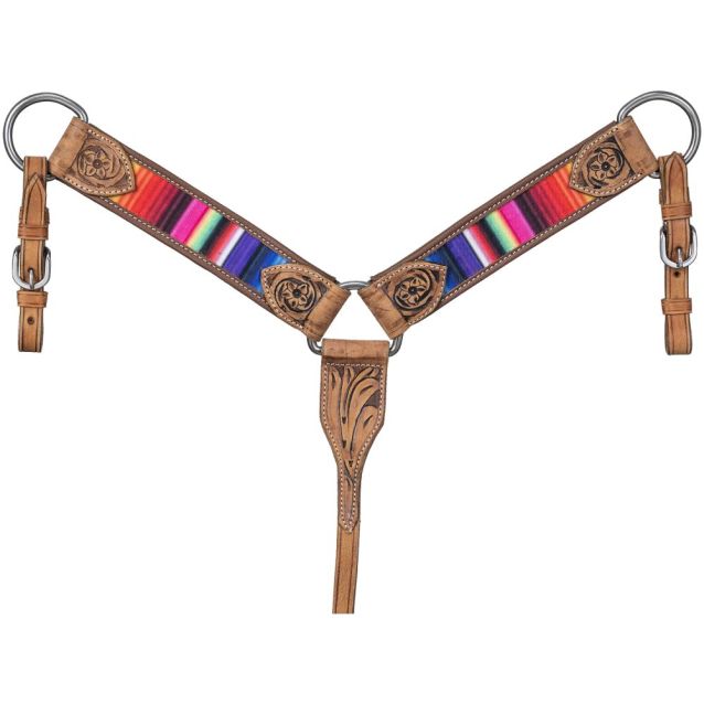Mini Serape Belt Breast Collar Light Oil