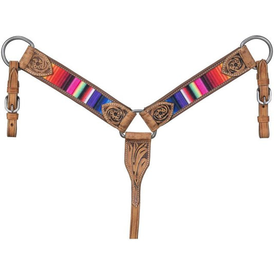 Mini Serape Belt Breast Collar Light Oil
