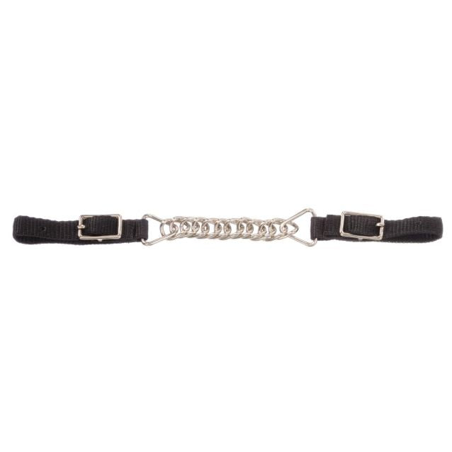 Flat Nickel Curb Chain