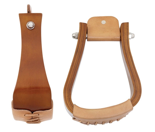 Sloped Wooden Stirrups