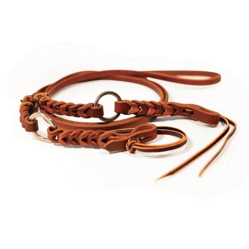 Ranch Bleeding Heart Ring Roping Rein