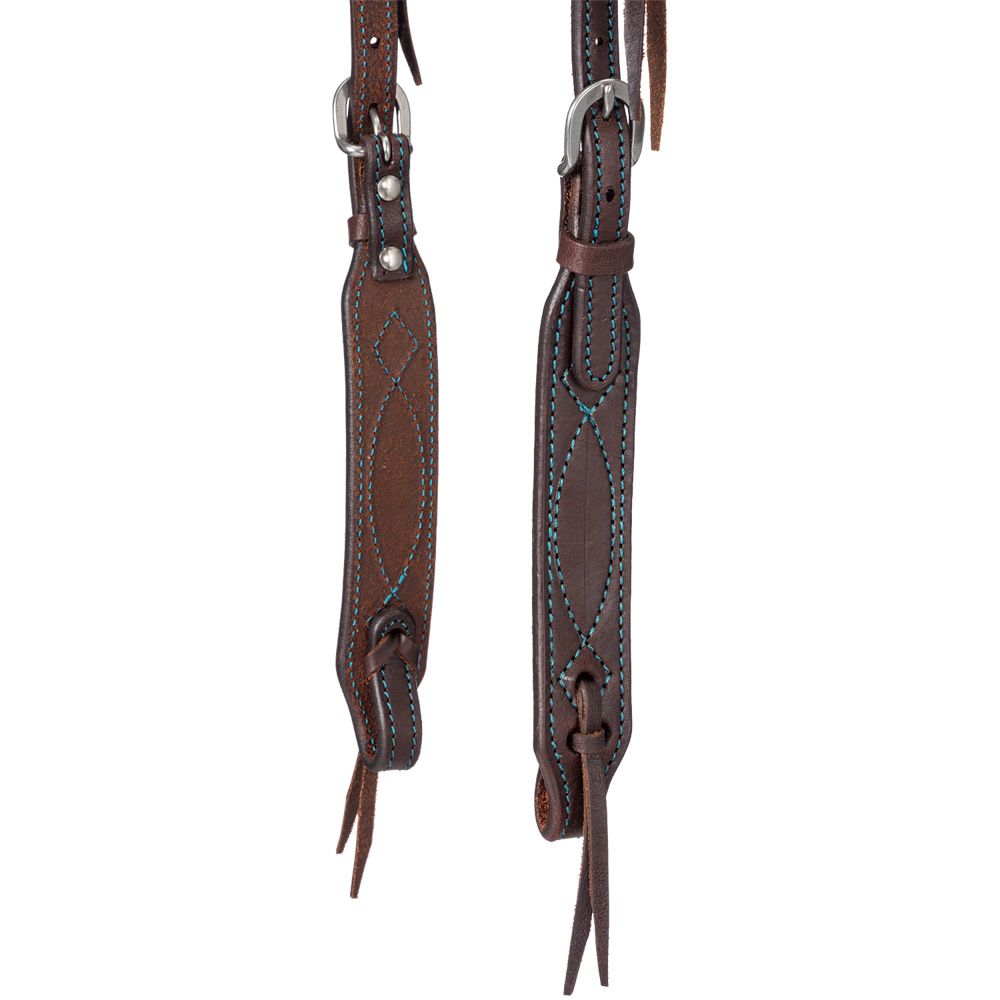 Single Brow Headstall Colored Thread