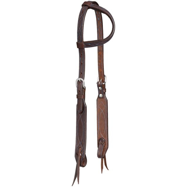 One Ear Colored Thread Headstall