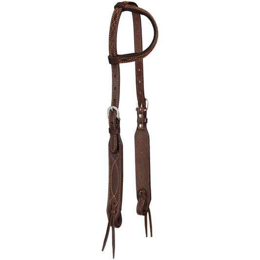 One Ear Colored Thread Headstall
