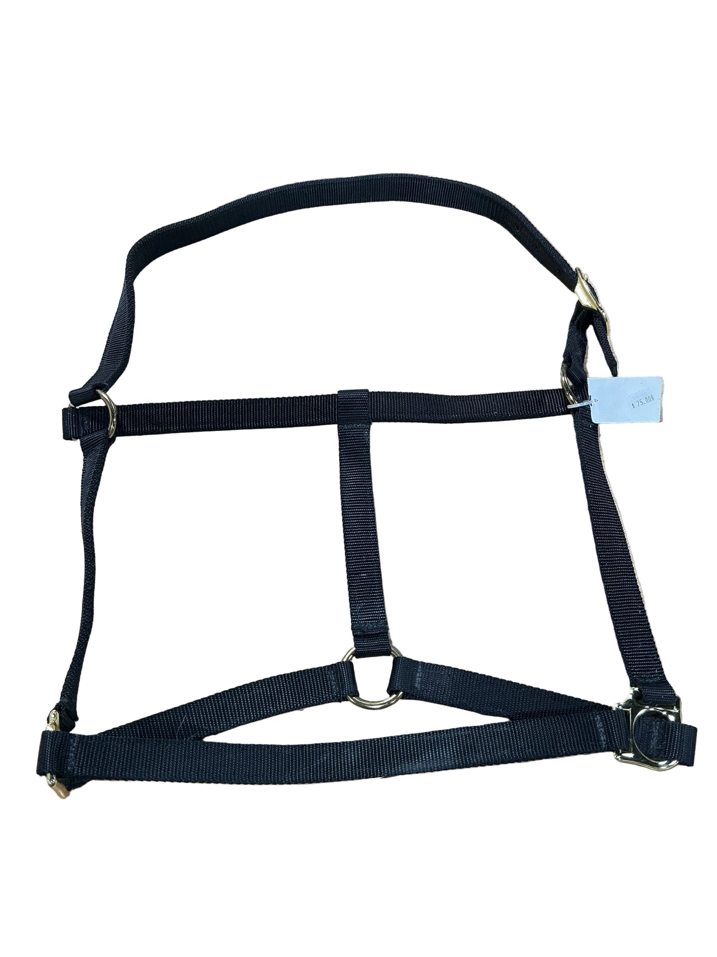 Black Nylon Draft Halter
