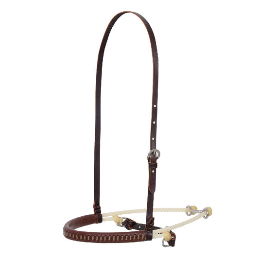 Martin Noseband -DBL Rope Lea CVRD Caveston