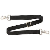 JT International Blanket Leg Straps Black 1Inch