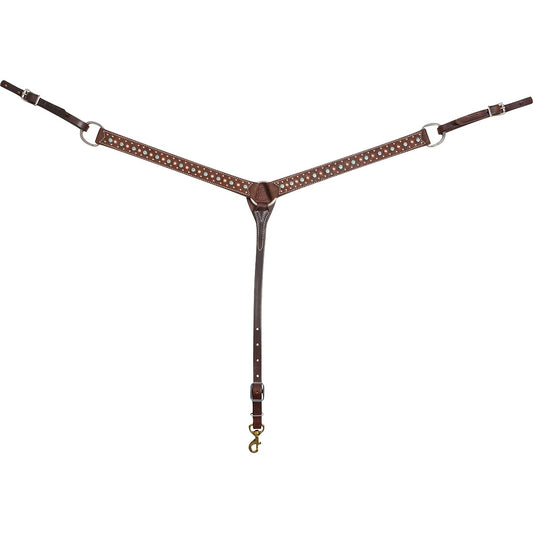 Floral Dot Breast Collar 1.5"