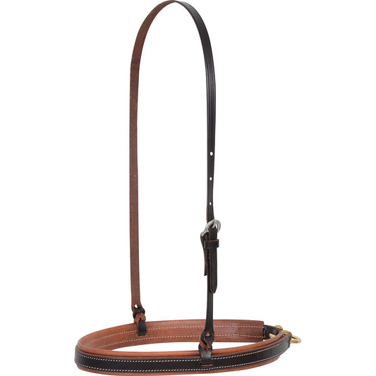 Martin Noseband Chocolate Harness, Harness Lined