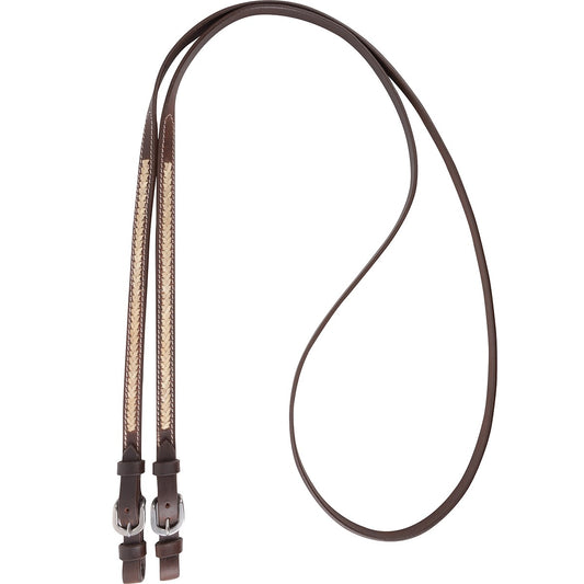 Cashel Roping Reins 5/8" 8' Rawhide Lace