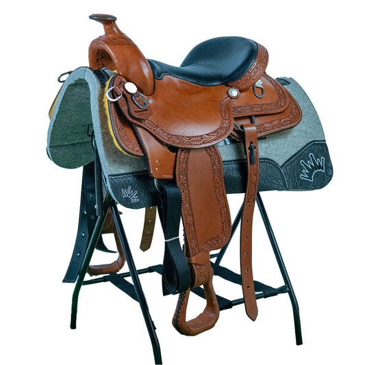 Circle M Trail Saddle-by Valley Head Saddlery 17"